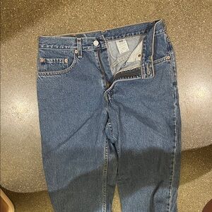 Levi's Straight Leg Blue Jeans